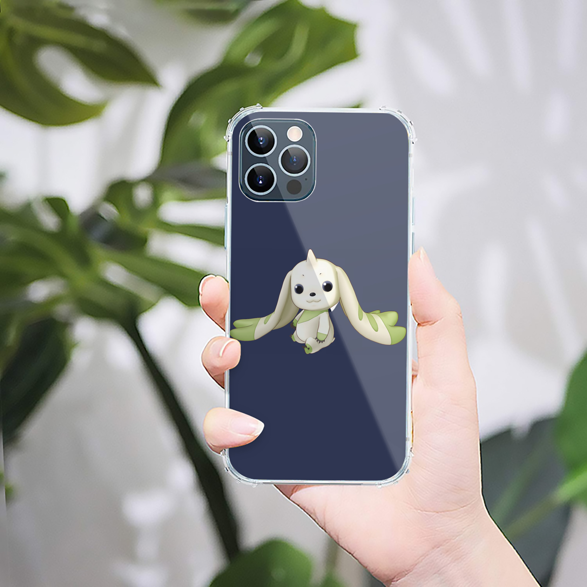 （画像用） Digimon デジタルモンスター/デジモン 【iPhone 12シリーズ対応】透明スマホケース（クリアソフトケース）